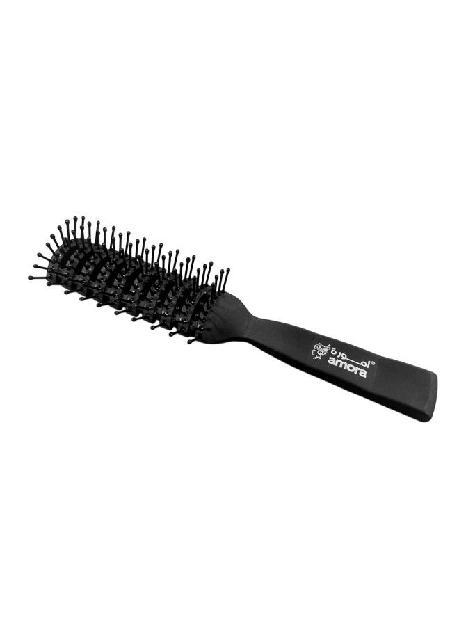 Amora 7 Rows Vented Hair Stylist Brush – Fast Drying & Volume